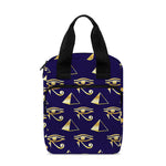 Egypt Eye Of Horus Pattern Print Bible Tote Bag