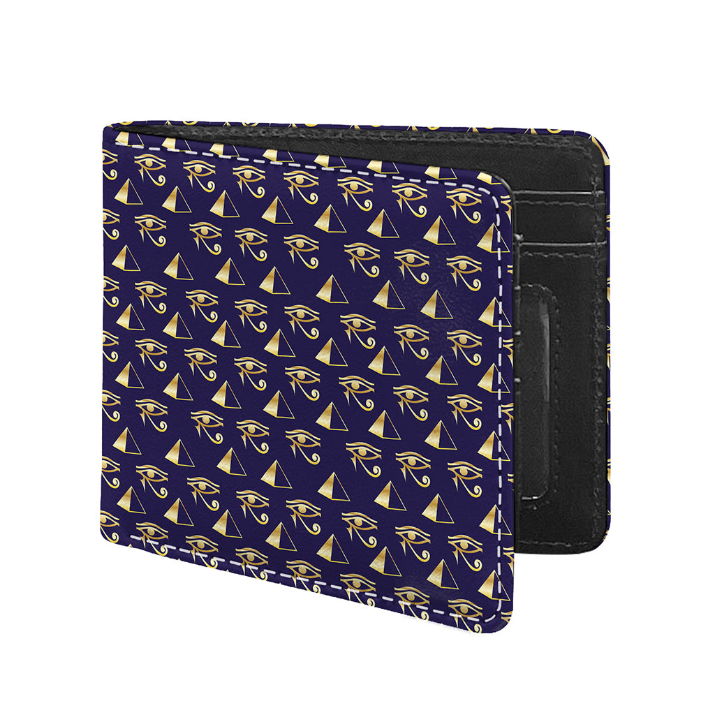 Egypt Eye Of Horus Pattern Print Bifold Wallet