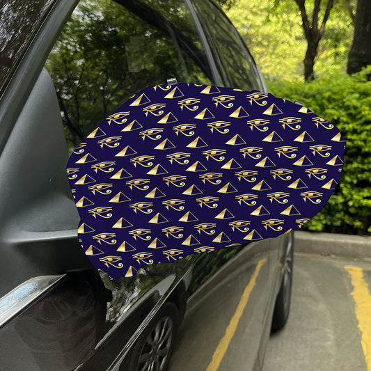 Egypt Eye Of Horus Pattern Print Car Side Mirror Covers