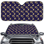 Egypt Eye Of Horus Pattern Print Car Windshield Sun Shade