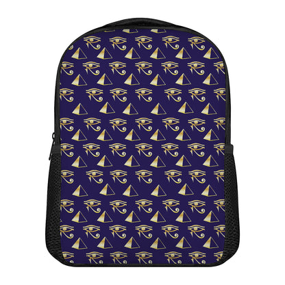 Egypt Eye Of Horus Pattern Print Casual Backpack