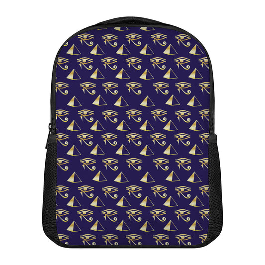 Egypt Eye Of Horus Pattern Print Casual Backpack