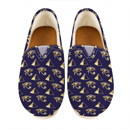 Egypt Eye Of Horus Pattern Print Casual Shoes