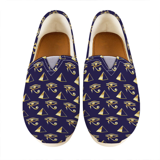 Egypt Eye Of Horus Pattern Print Casual Shoes