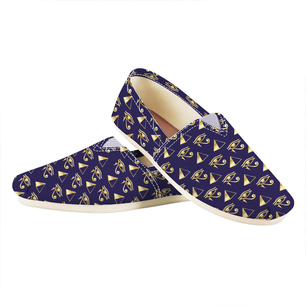 Egypt Eye Of Horus Pattern Print Casual Shoes
