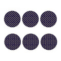 Egypt Eye Of Horus Pattern Print Coaster Set