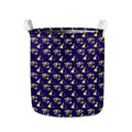 Egypt Eye Of Horus Pattern Print Collapsible Laundry Basket