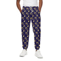 Egypt Eye Of Horus Pattern Print Cotton Sweatpants