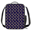 Egypt Eye Of Horus Pattern Print Crossbody Lunch Bag