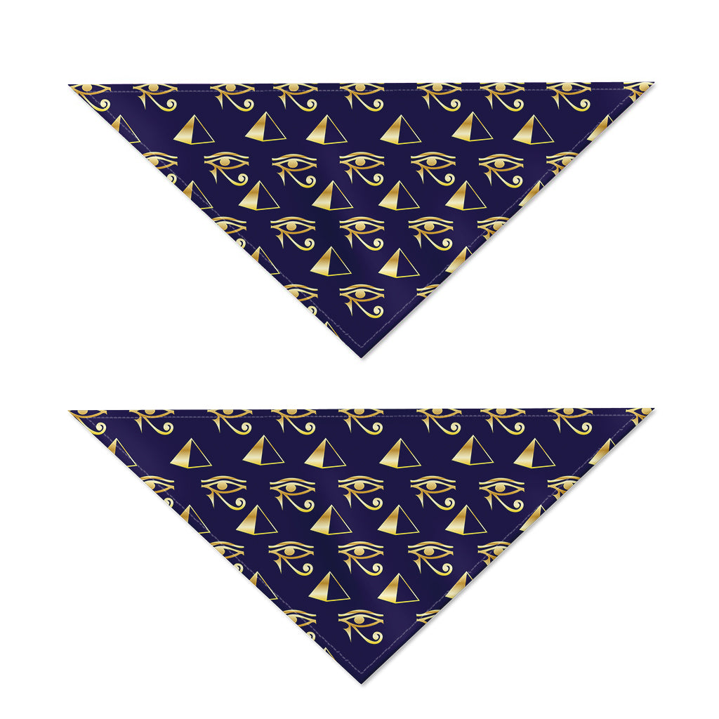 Egypt Eye Of Horus Pattern Print Dog Bandana