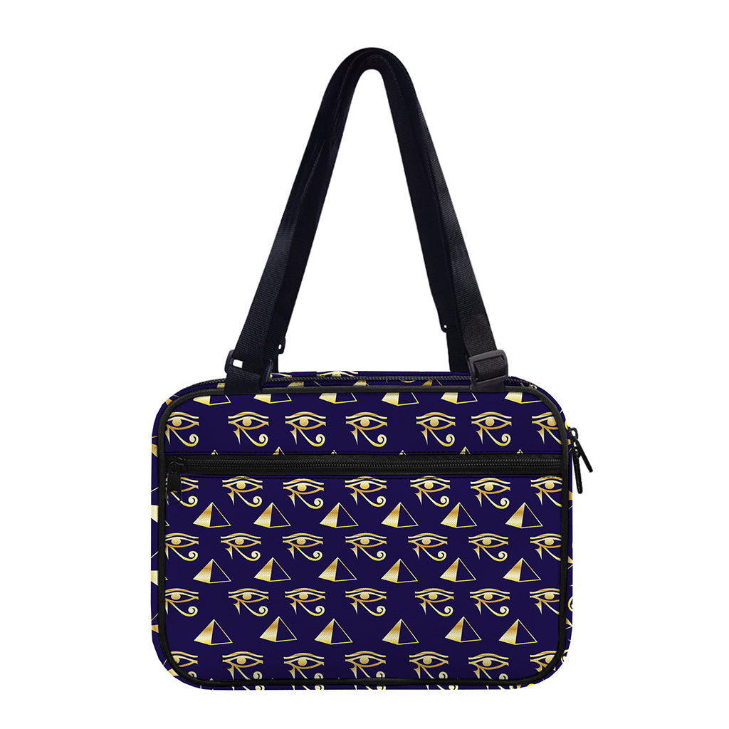 Egypt Eye Of Horus Pattern Print Double Strap Bible Bag