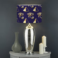Egypt Eye Of Horus Pattern Print Drum Lamp Shade