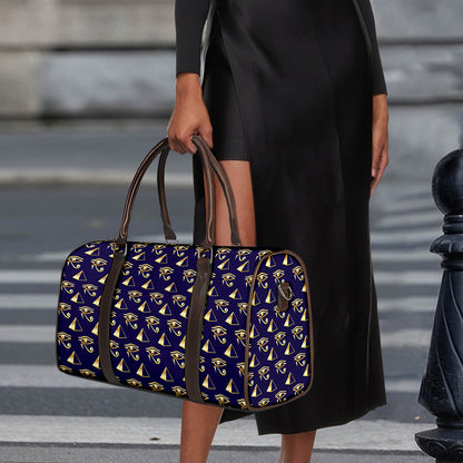 Egypt Eye Of Horus Pattern Print Duffle Bag