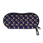 Egypt Eye Of Horus Pattern Print Glasses Case