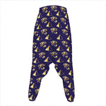 Egypt Eye Of Horus Pattern Print Hammer Pants
