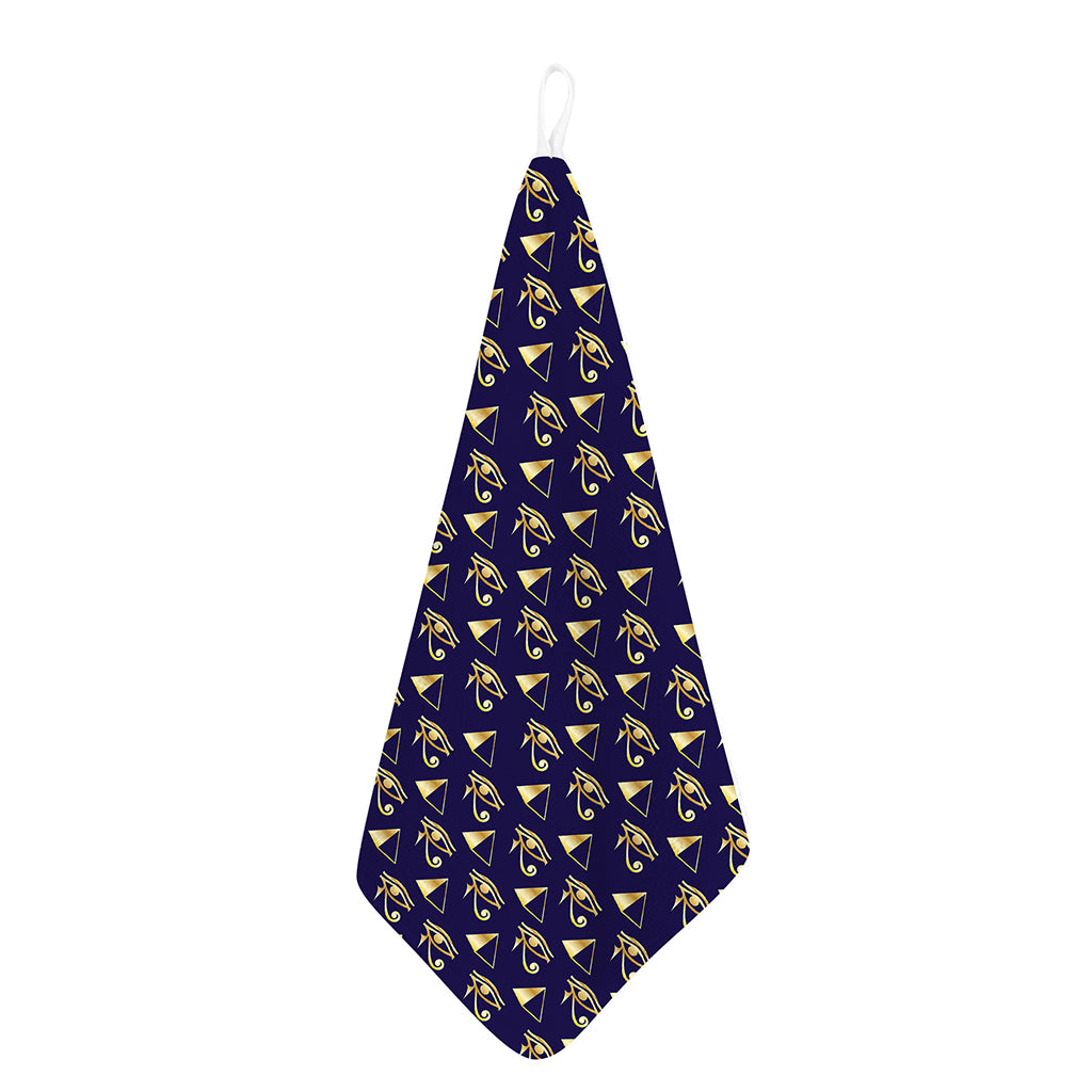 Egypt Eye Of Horus Pattern Print Hand Towel