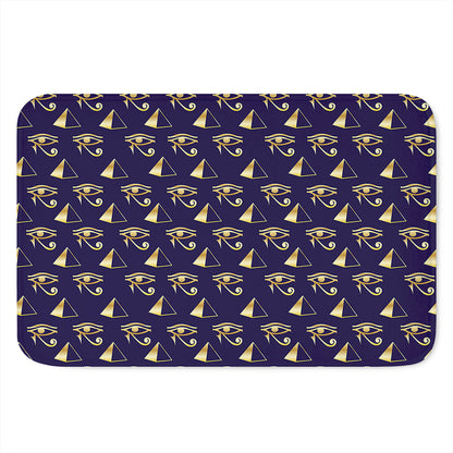 Egypt Eye Of Horus Pattern Print Indoor Door Mat