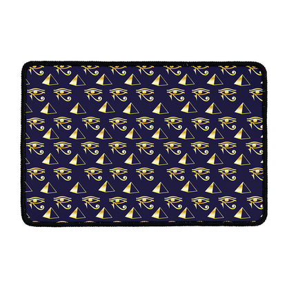 Egypt Eye Of Horus Pattern Print Kitchen Mat