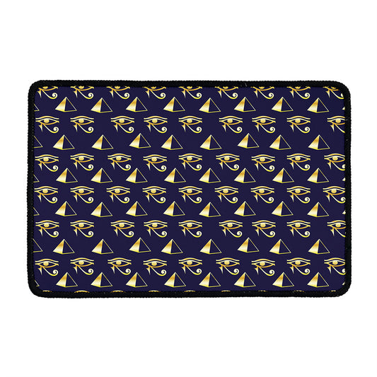 Egypt Eye Of Horus Pattern Print Kitchen Mat