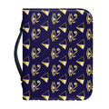 Egypt Eye Of Horus Pattern Print Leather Bible Cover