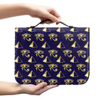 Egypt Eye Of Horus Pattern Print Leather Bible Cover