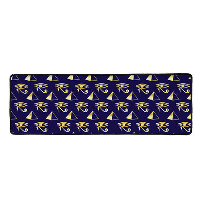 Egypt Eye Of Horus Pattern Print Long Kitchen Mat