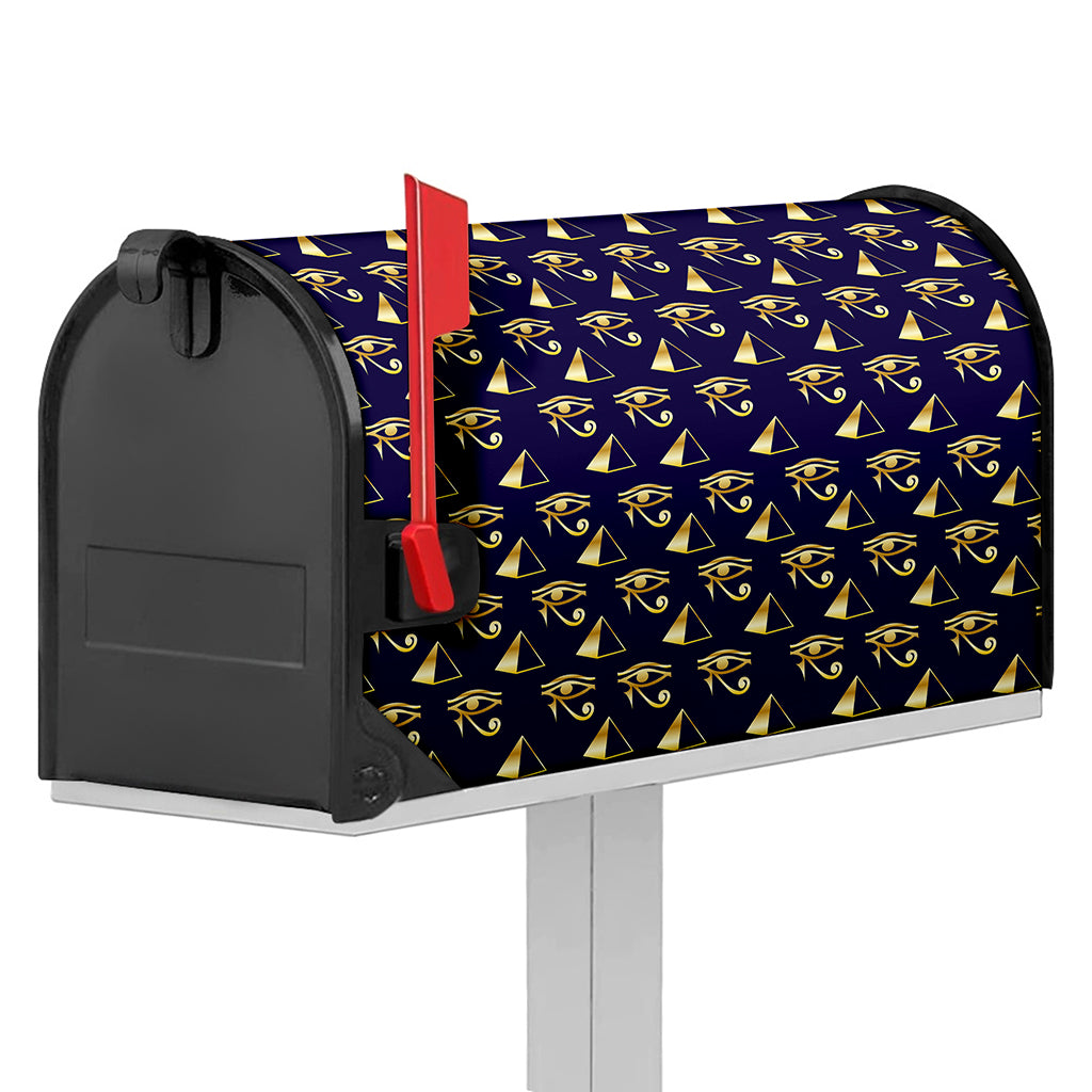 Egypt Eye Of Horus Pattern Print Mailbox Cover