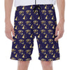 Egypt Eye Of Horus Pattern Print Men's Beach Shorts