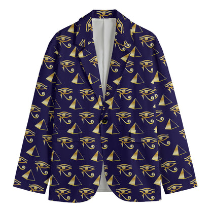 Egypt Eye Of Horus Pattern Print Men's Blazer