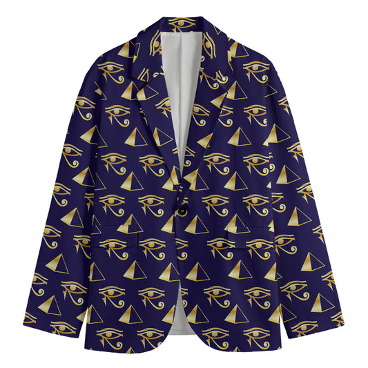Egypt Eye Of Horus Pattern Print Men's Blazer