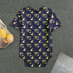 Egypt Eye Of Horus Pattern Print Men's Bodysuit