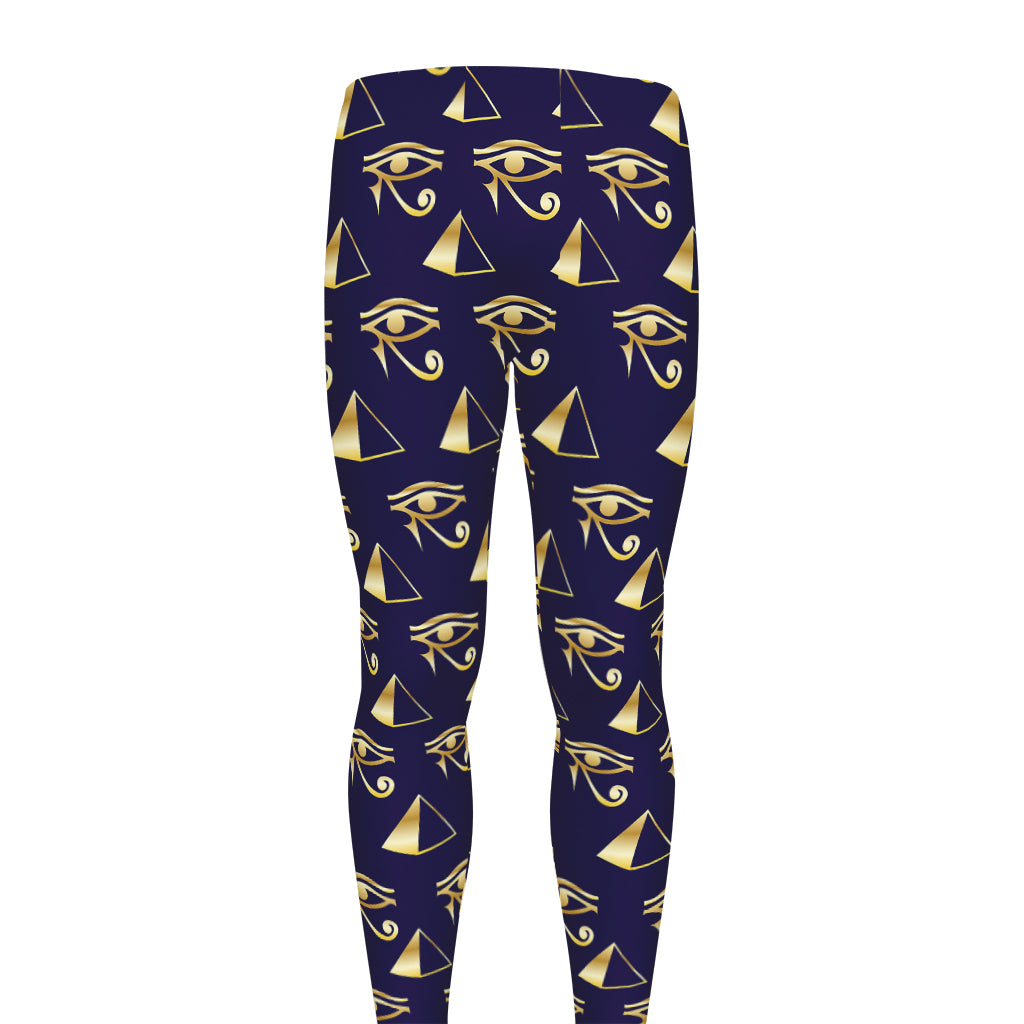 Egypt Eye Of Horus Pattern Print Men's leggings