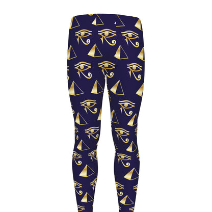 Egypt Eye Of Horus Pattern Print Men's leggings