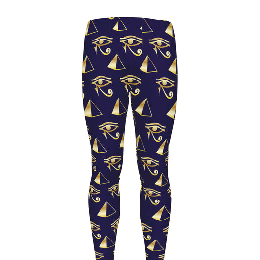 Egypt Eye Of Horus Pattern Print Men's leggings