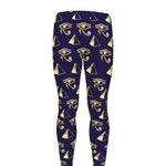 Egypt Eye Of Horus Pattern Print Men's leggings