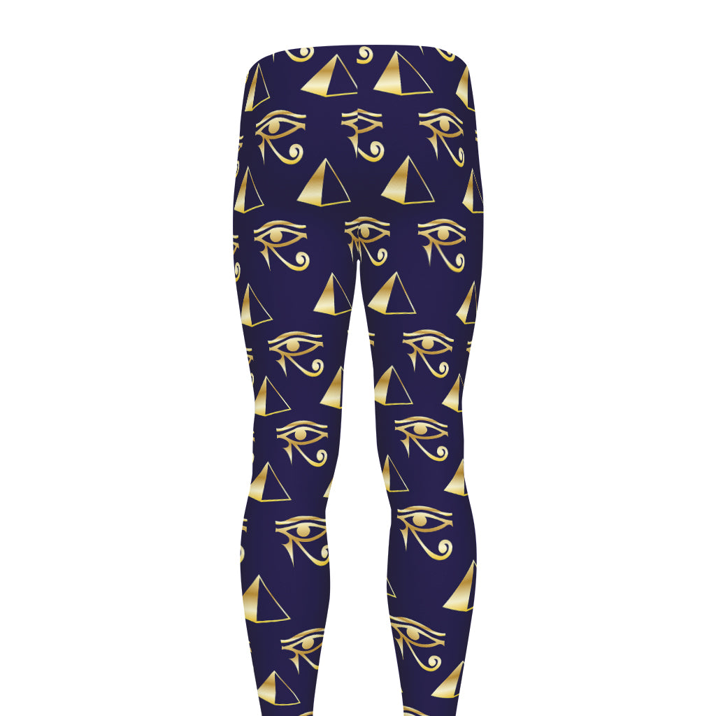 Egypt Eye Of Horus Pattern Print Men's leggings