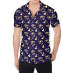 Egypt Eye Of Horus Pattern Print Men's Shirt