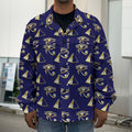 Egypt Eye Of Horus Pattern Print Men's Shirt Jacket