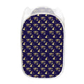 Egypt Eye Of Horus Pattern Print Mesh Laundry Hamper