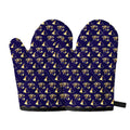 Egypt Eye Of Horus Pattern Print Oven Mitts