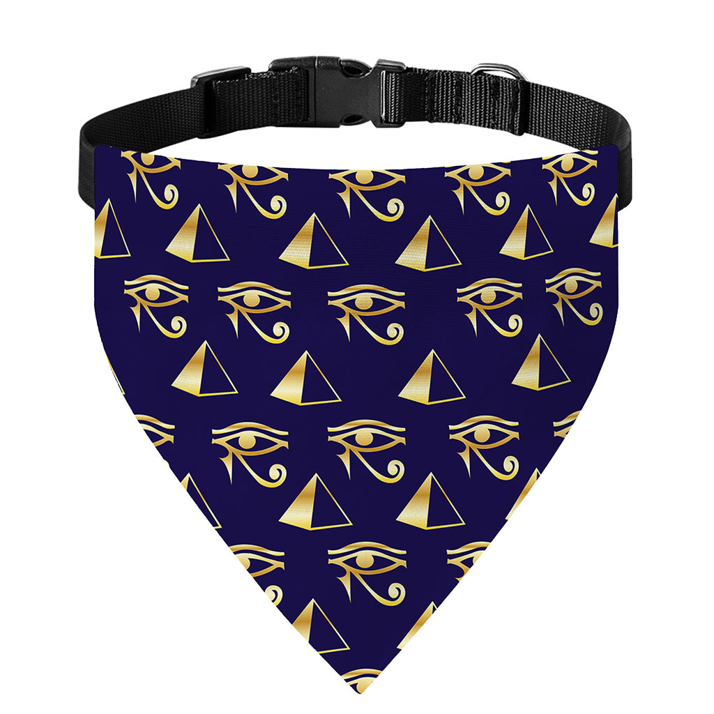 Egypt Eye Of Horus Pattern Print Over The Collar Dog Bandana