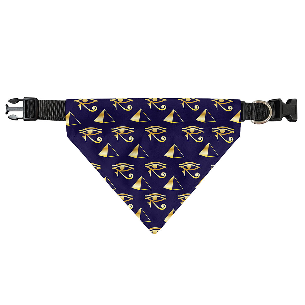 Egypt Eye Of Horus Pattern Print Over The Collar Dog Bandana