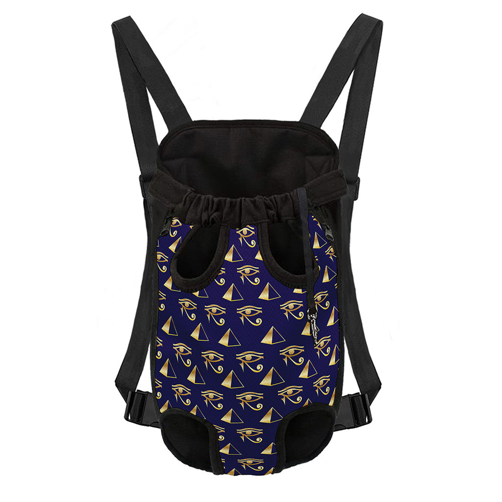 Egypt Eye Of Horus Pattern Print Pet Carrier Backpack