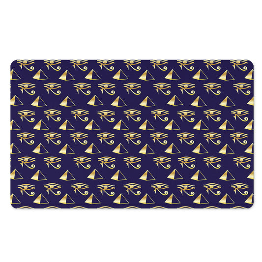 Egypt Eye Of Horus Pattern Print Polyester Doormat
