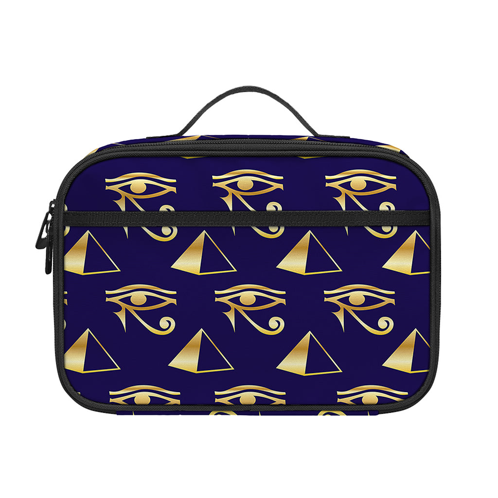 Egypt Eye Of Horus Pattern Print Portable Lunch Bag