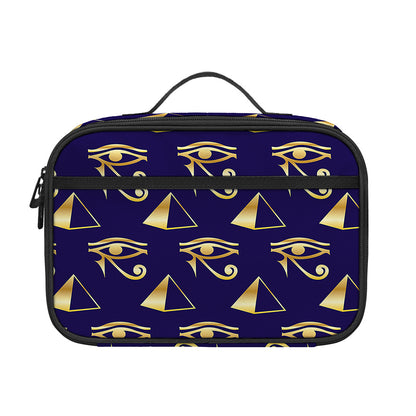 Egypt Eye Of Horus Pattern Print Portable Lunch Bag