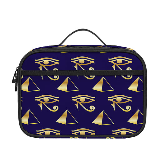 Egypt Eye Of Horus Pattern Print Portable Lunch Bag