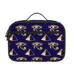 Egypt Eye Of Horus Pattern Print Portable Lunch Bag
