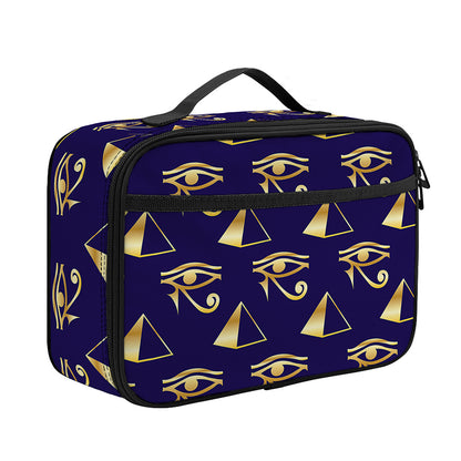 Egypt Eye Of Horus Pattern Print Portable Lunch Bag