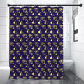 Egypt Eye Of Horus Pattern Print Premium Shower Curtain